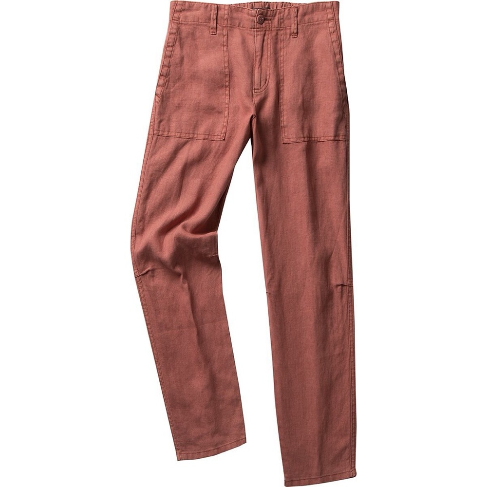 NWT Sanctuary pants Standard Surplus linen elastic waist 4 pockets TAG:25 XS 2